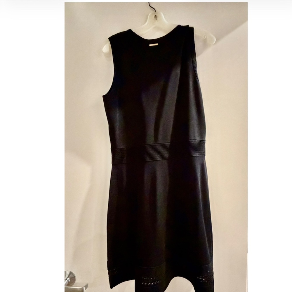 Michael Kors Sleeveless  Drop Waist  Knit Dress Sz' XL